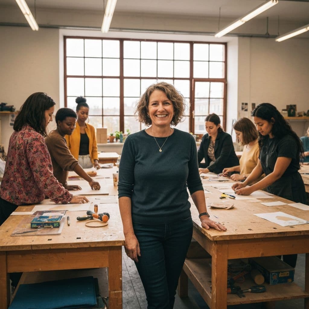 Frauen beim gemeinsamen Lernen in einer Gruppe